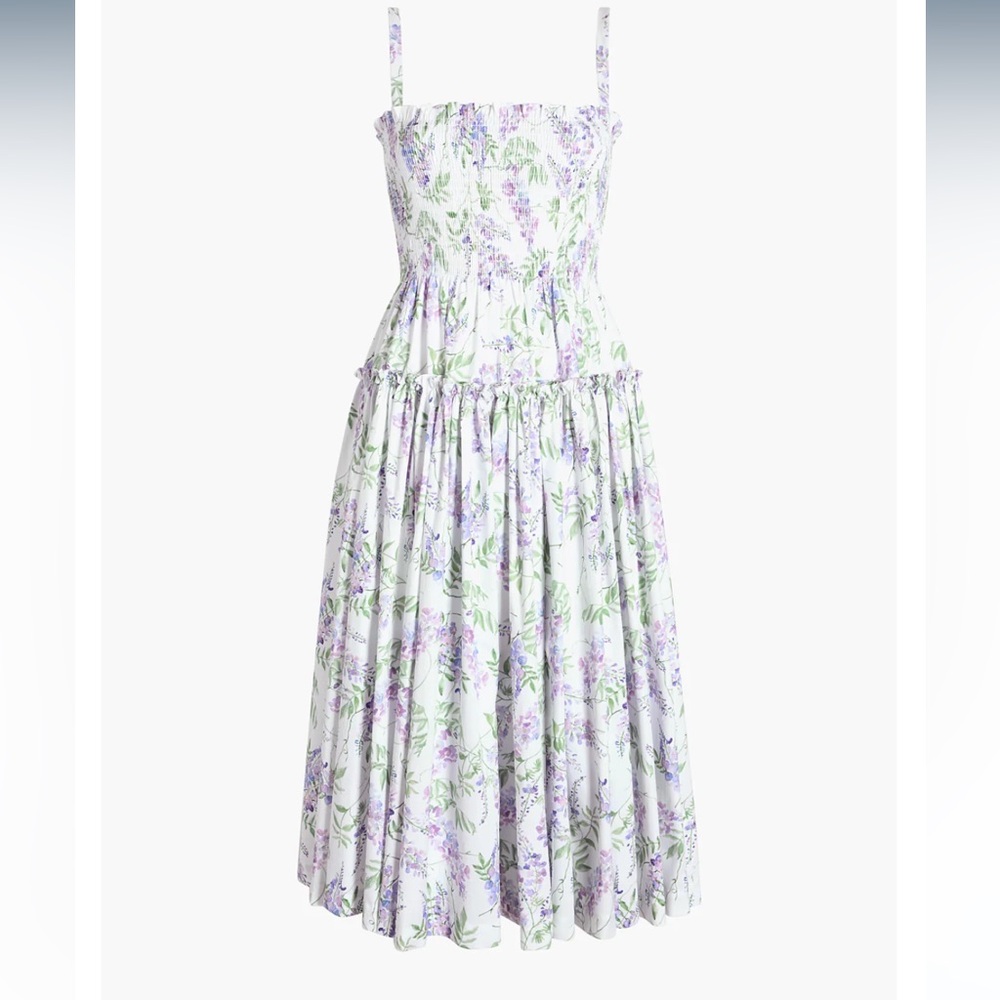 EUC Hill House The Seraphina Midi Nap Dress in Size XXS in Wisteria